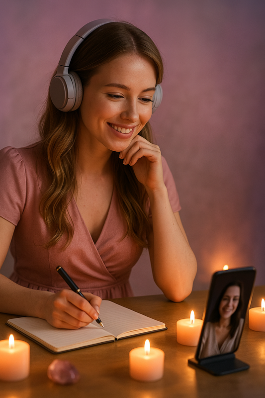 💖 Spirituelle 1:1 Video-Beratung – Heilung, Klarheit & Rückkehr zu dir selbst (ohne Karten)