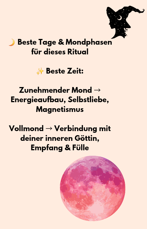 🌙 RITUAL ANLEITUNG – DEINE WEIBLICHE ENERGIE ZURÜCKRUFE