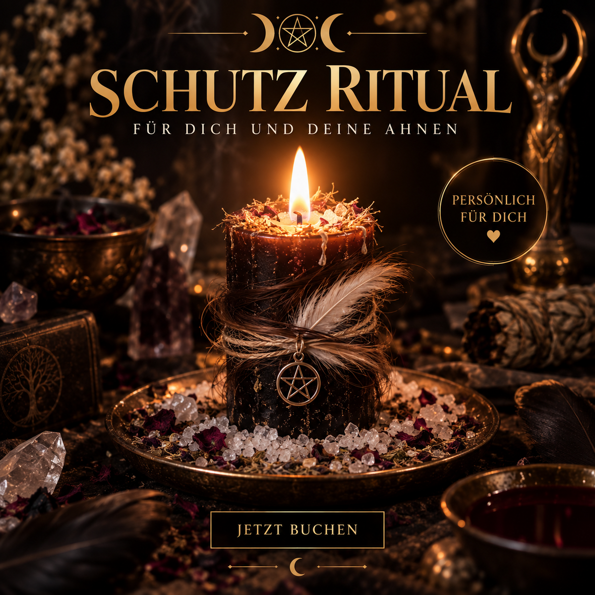 Persönliches Schutzritual für dich & deine Ahnen 💙🧿