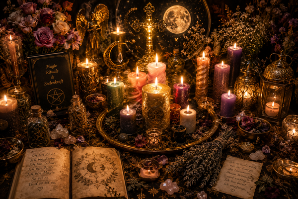 Die Magie der Kerzenfarben – Bedeutung, Rituale & Energien