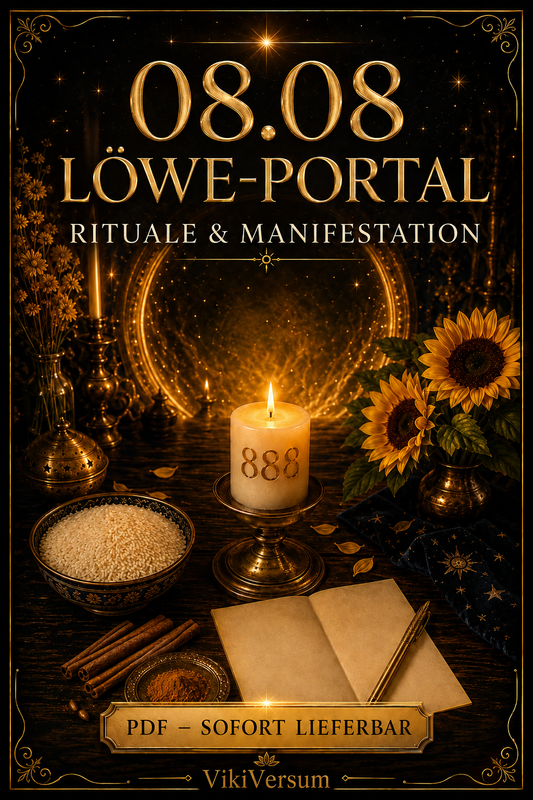 08.08 Löwe-Portal – Öffne das Tor zu deiner Manifestation🦁🌻