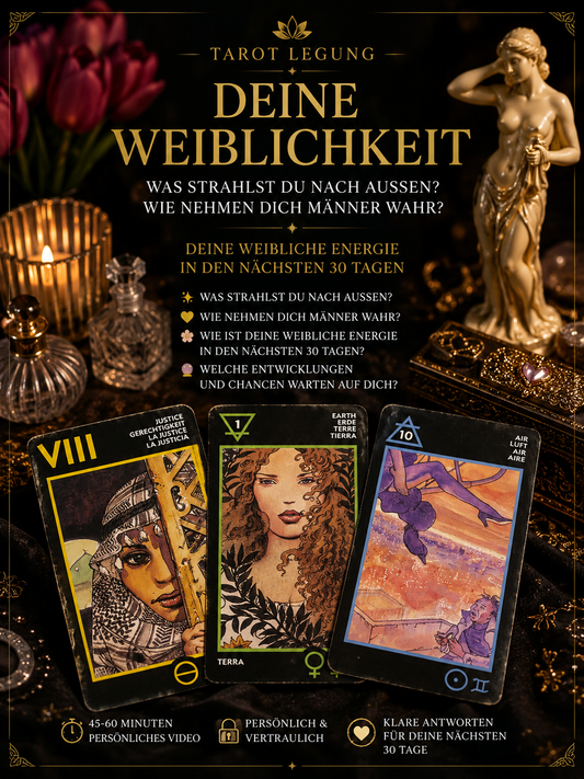 Deine Weiblichkeit – Wie nehmen Männer dich wahr? | Deine nächsten 30 Tage