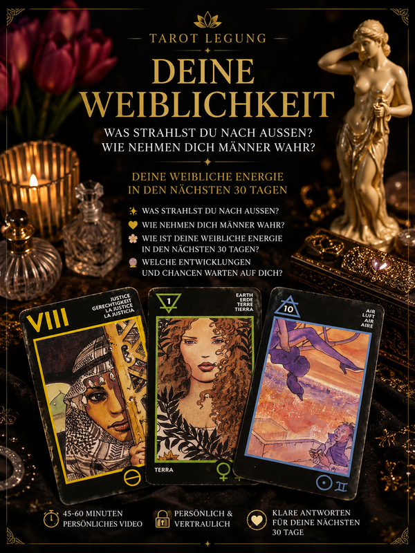 Deine Weiblichkeit – Wie nehmen Männer dich wahr? | Deine nächsten 30 Tage