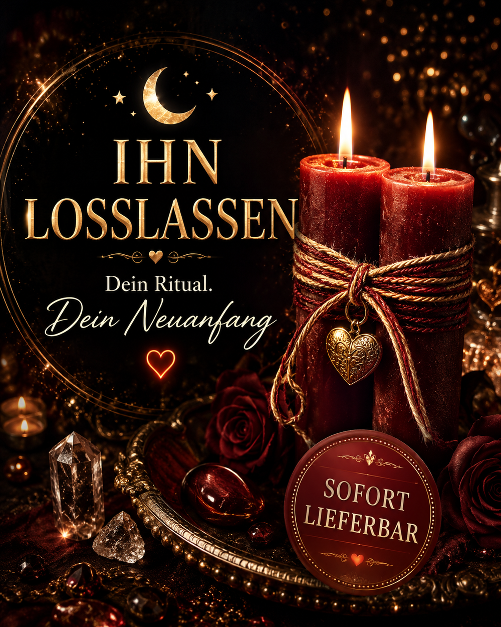 Ich lasse ihn heute los - Ritual zur emotionalen Befreiung