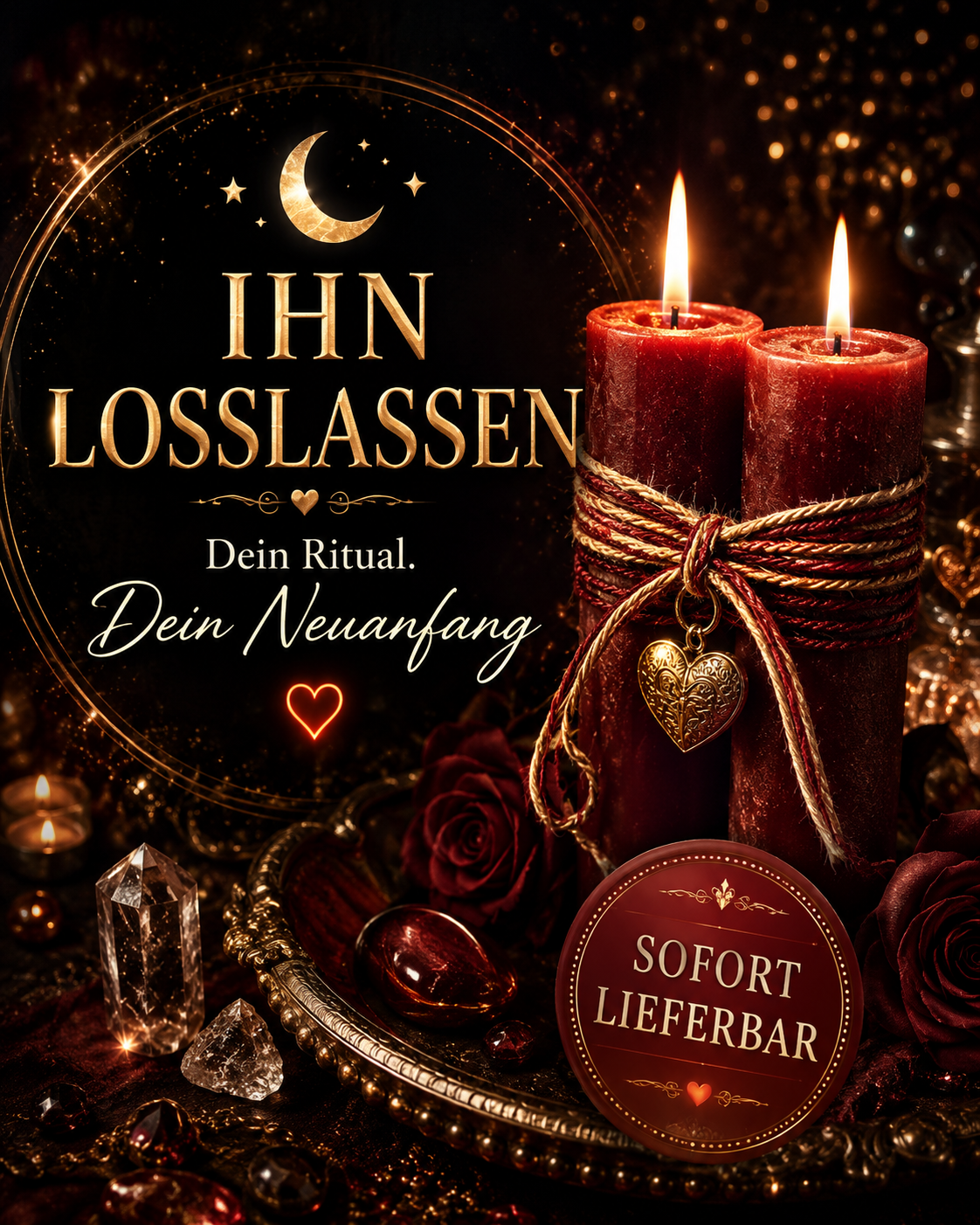 Ich lasse ihn heute los - Ritual zur emotionalen Befreiung