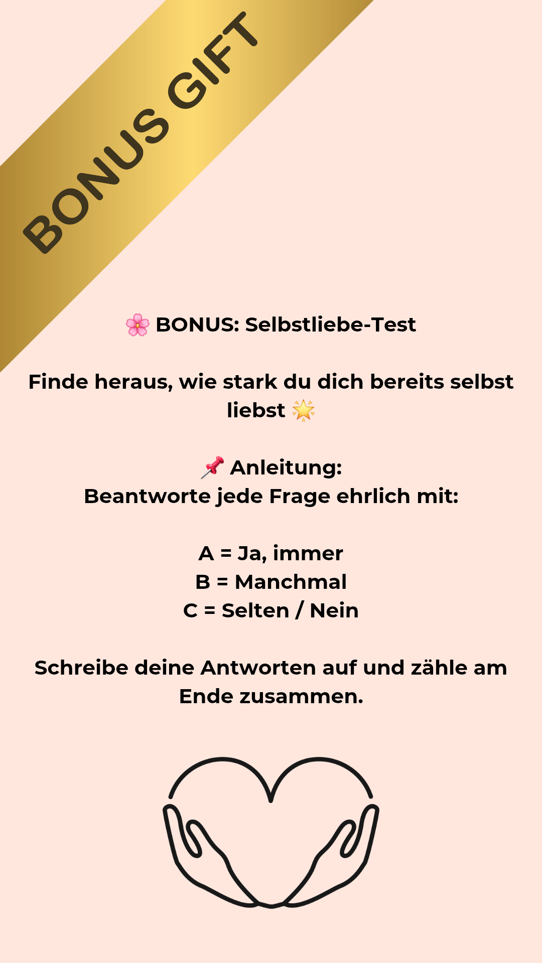 Selbstliebe ❤️ 100 Affirmationen + Test als PDF ❤️🎁❄️