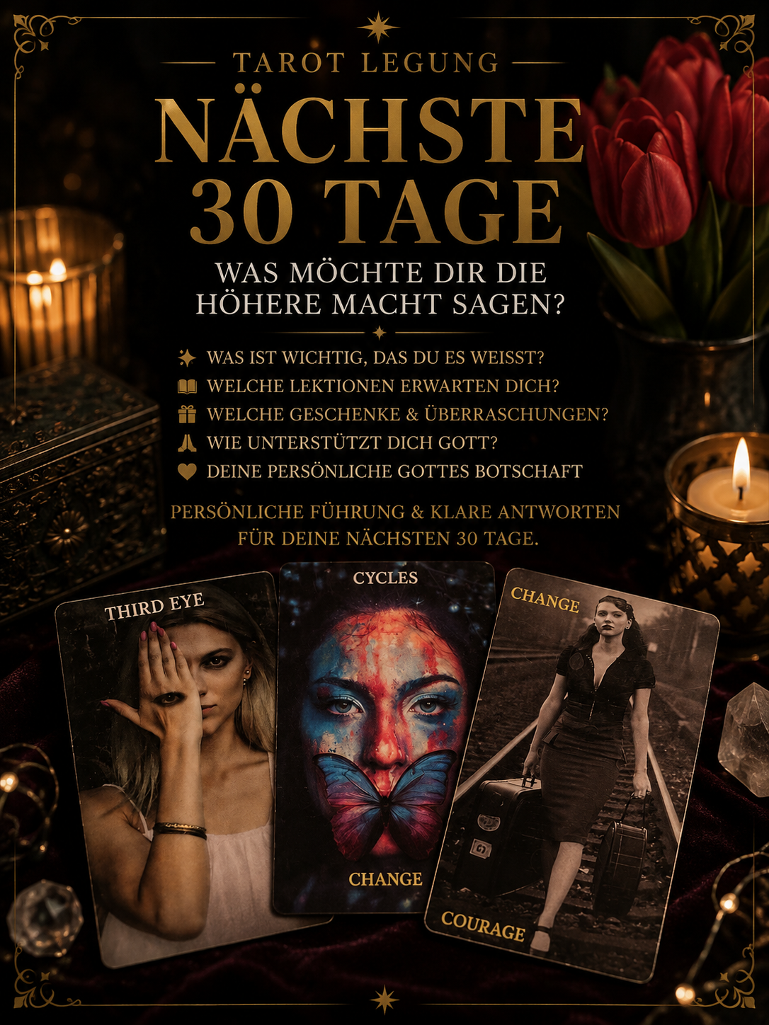 Was möchte die höhere Macht dir sagen? 🕯️✨Deine nächsten 30 Tage